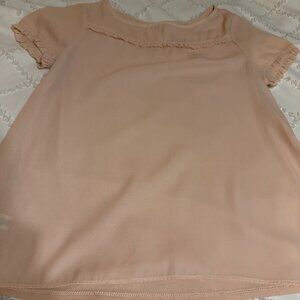 LOFT pale pink blouse
